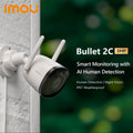 IMOU Bullet 2E 2K Full-Color Outdoor Wi-Fi Security Camera