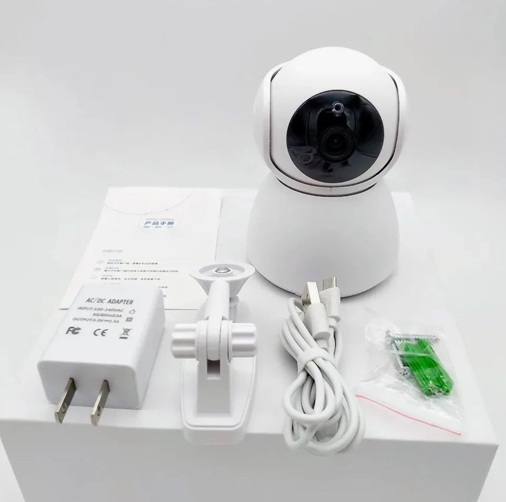 V380 Pro WiFi IP 1MP Snowman Camera Surveillance Home Security 720P Wireless Ptz Auto Tracking IR Night Vision Baby Monitor