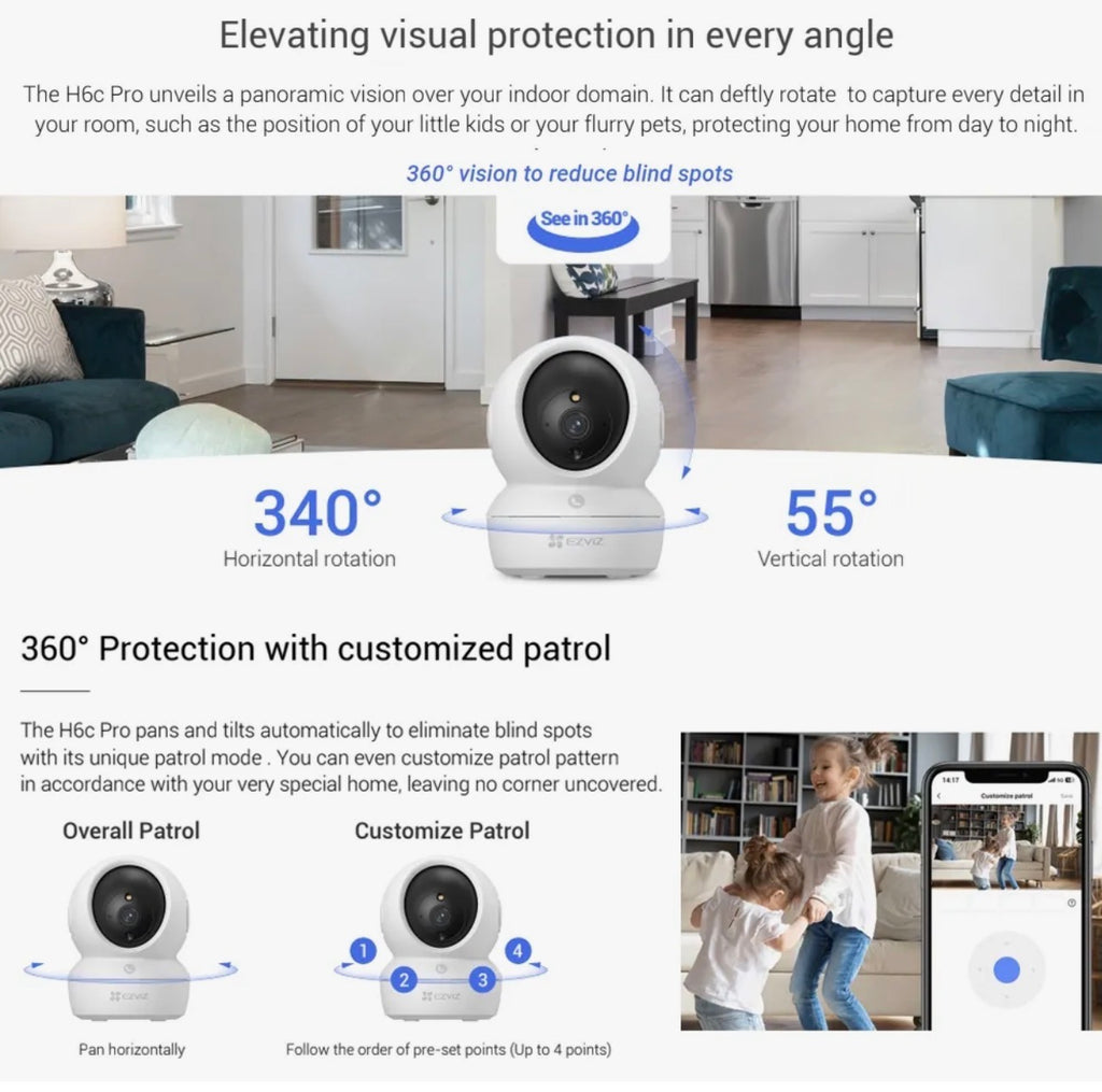 Ezviz H6c pro indoor camera