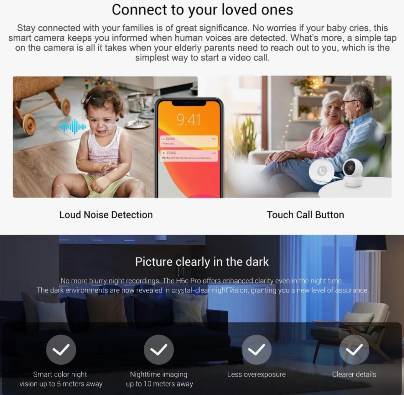 Ezviz H6c pro indoor camera