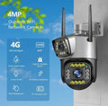 4MP Dual Lens WiFi PTZ Security Camera – Auto Tracking & Night Vision