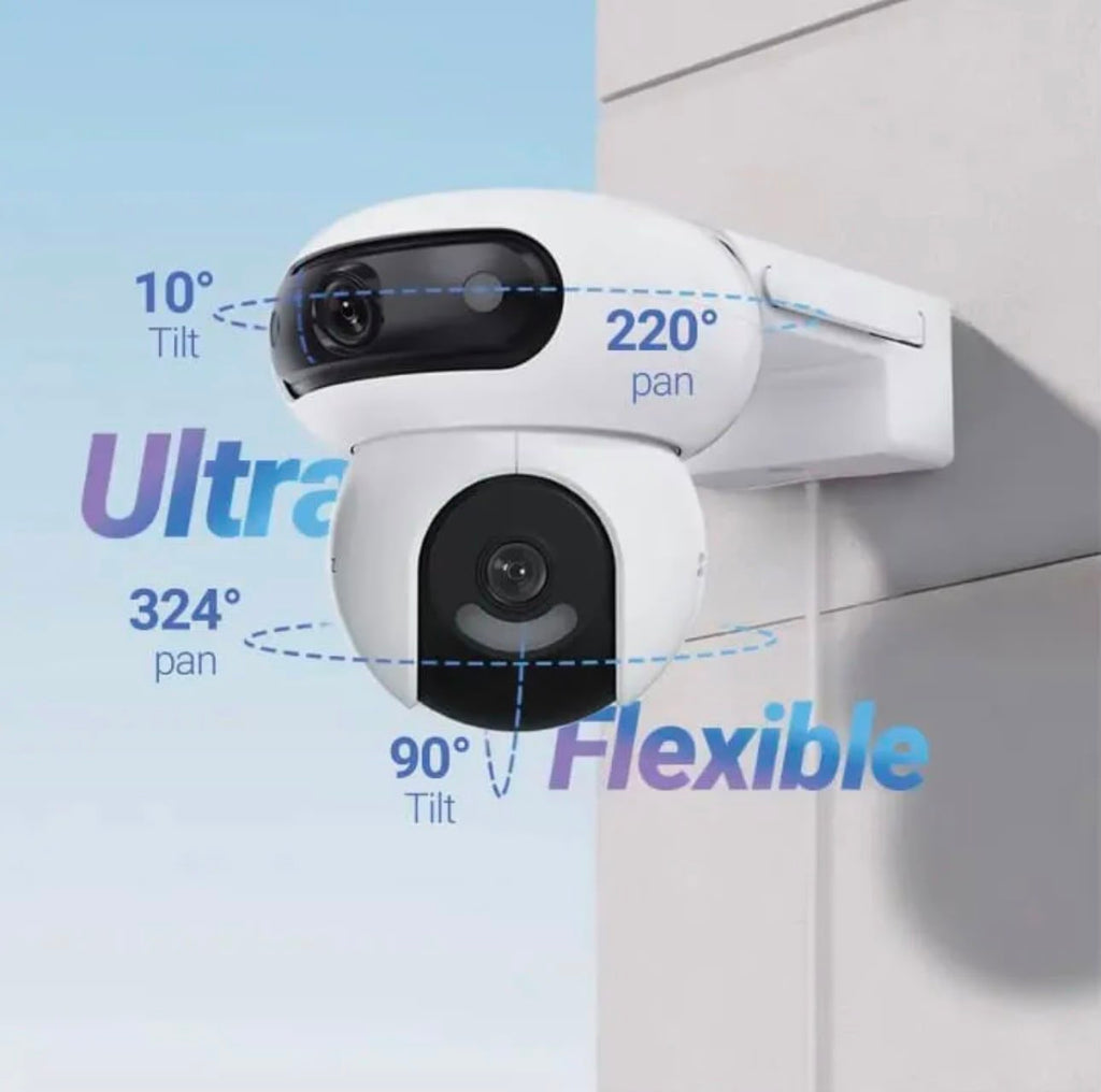 EZVIZ H90 Dual 2K+ + 2K+ Dual Lens Pan & Tilt WiFi Security Camera