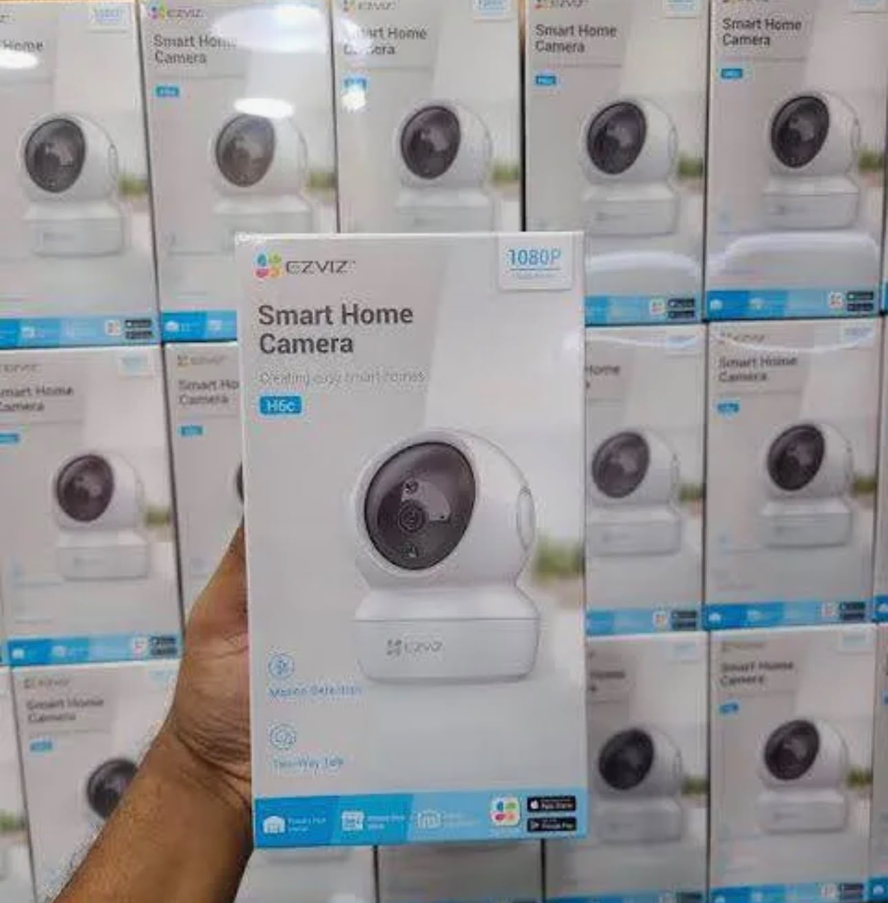 EZVIZ H6c 1080p WiFi Indoor Security Camera | Pan & Tilt | Smart Night Vision