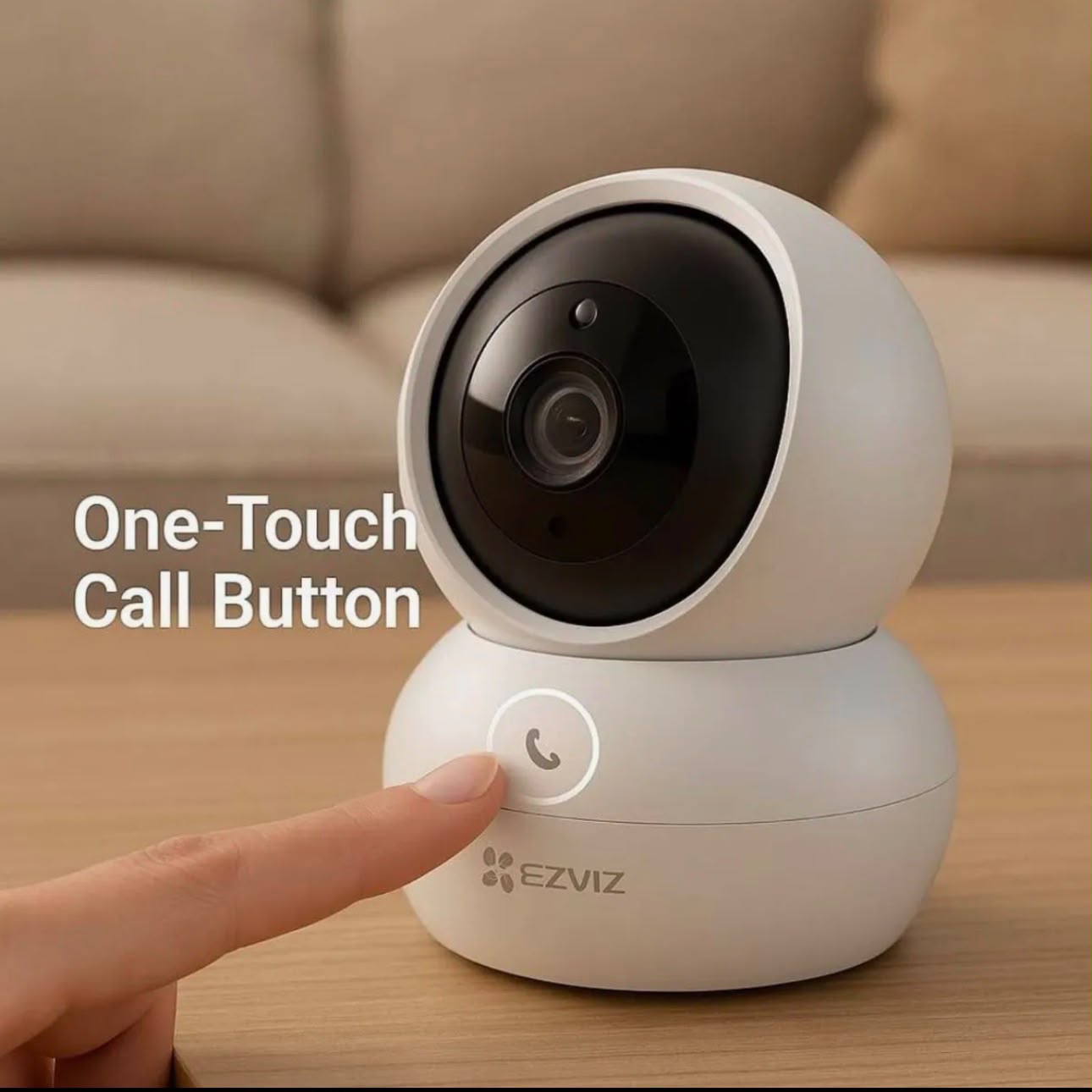 EZVIZ H6c 1080p WiFi Indoor Security Camera | Pan & Tilt | Smart Night Vision