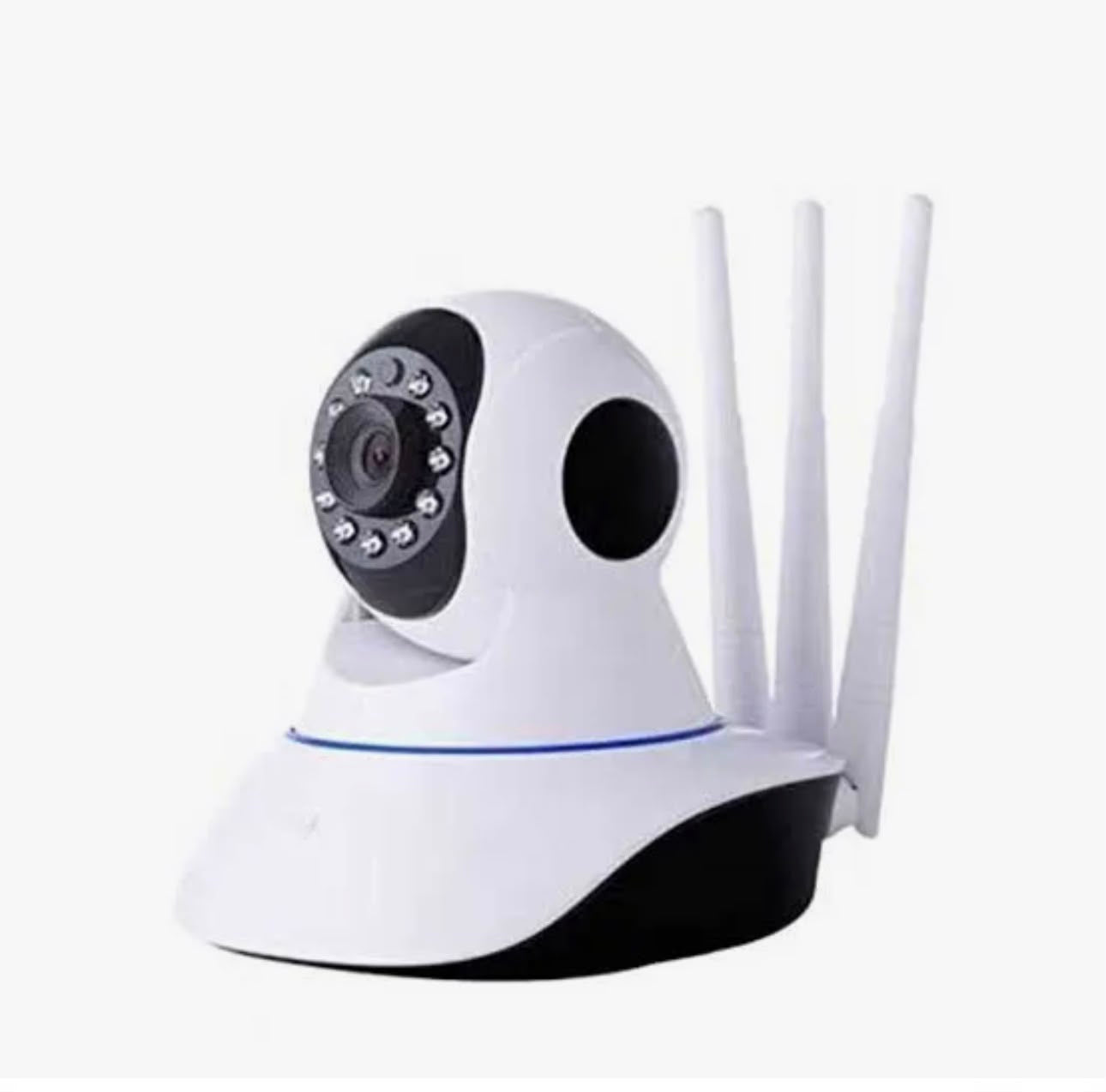 WiFi 720P Pan Tilt Security IP Camera – 360° Panoramic View, Motion Detection & Night Vision