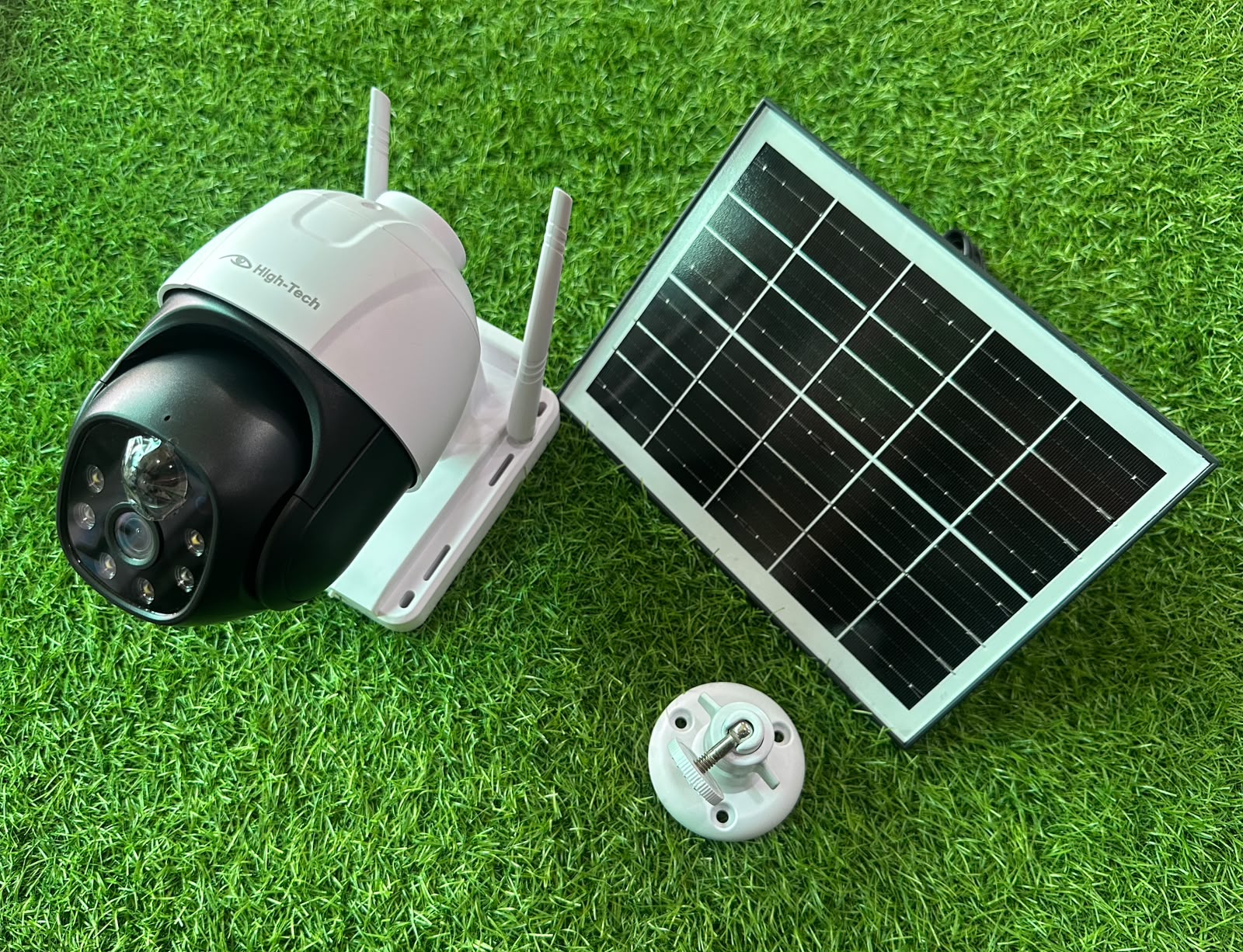 Solar Powered WiFi PTZ Security Camera – Outdoor Wireless CCTV with Night Vision & Motion Detection