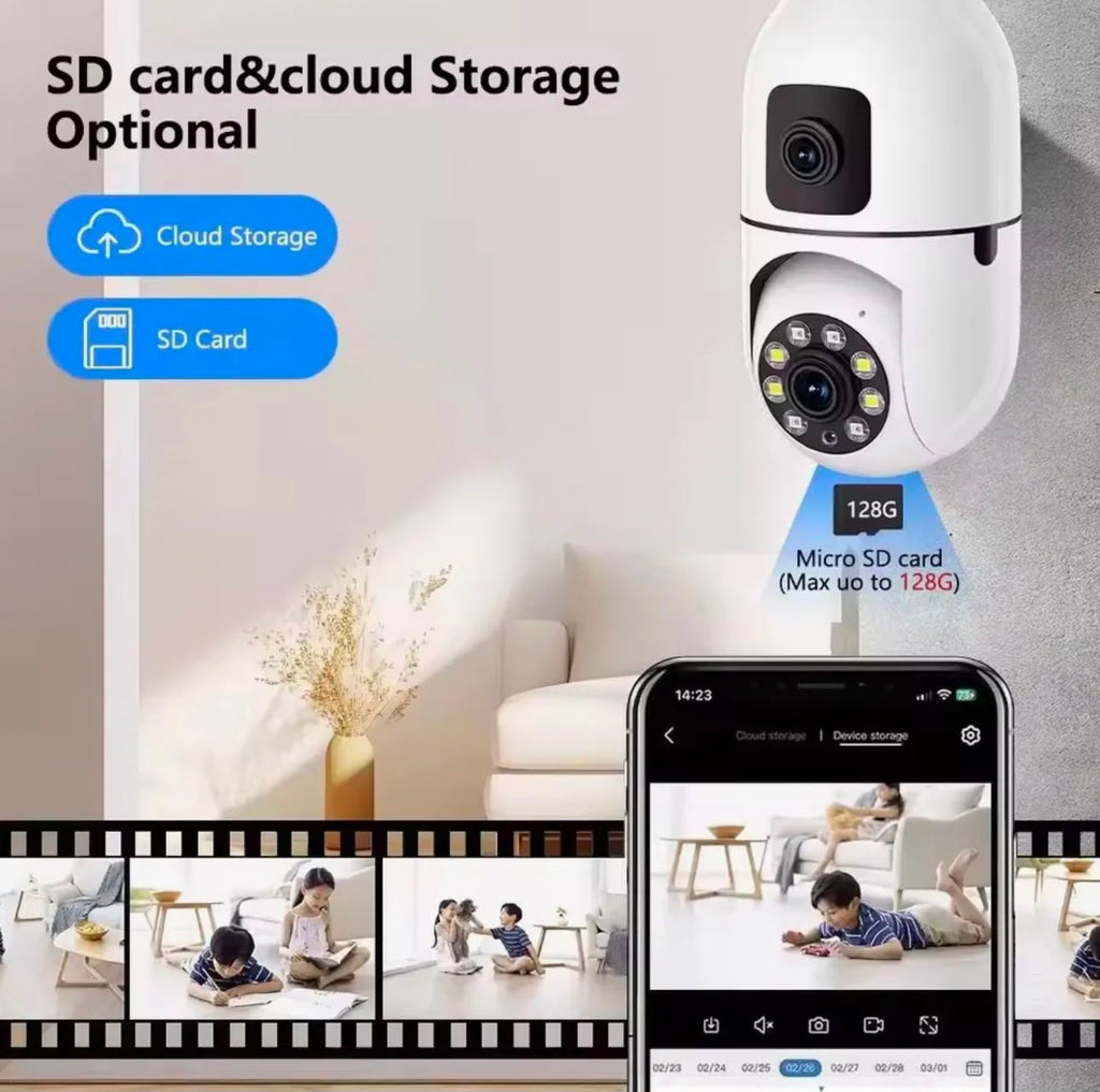 SpeedX SP-E28-2 V380 Pro Smart WiFi Security Camera