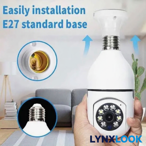 Camera E27 with LYNXLOOK Logo