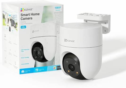 EZVIZ H8C 2K Pan & Tilt Smart WiFi Outdoor Security Camera