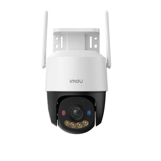 IMOU Cruiser SC 2K AI Security Camera, Wi-Fi 6, Pan-Tilt, Color Night Vision, Red-Blue Warning Lights, Two-Way Audio, Weather-Resistant